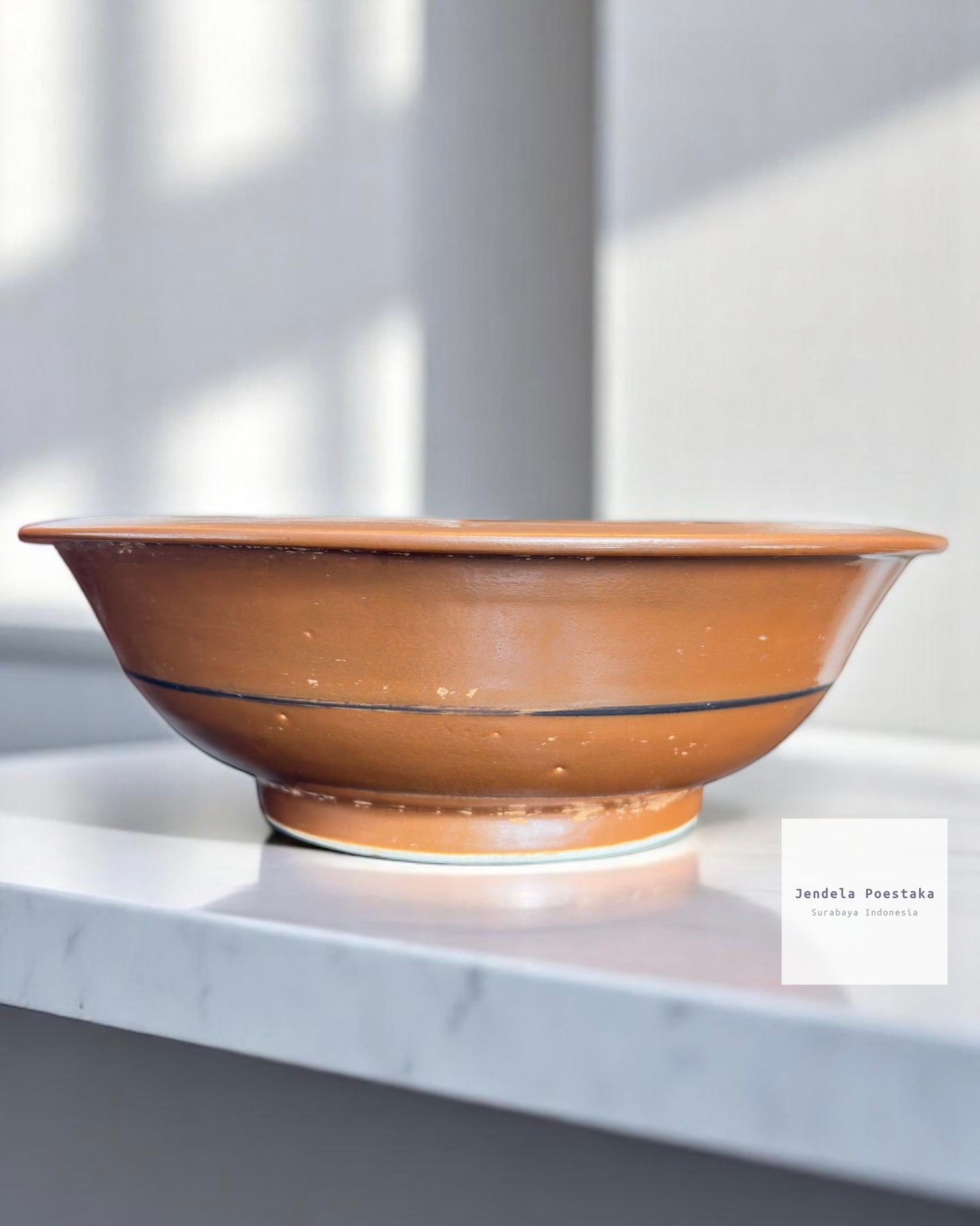 Patiman Ceramic Wash Bowl – 19th Century Batavian Export Porcelain