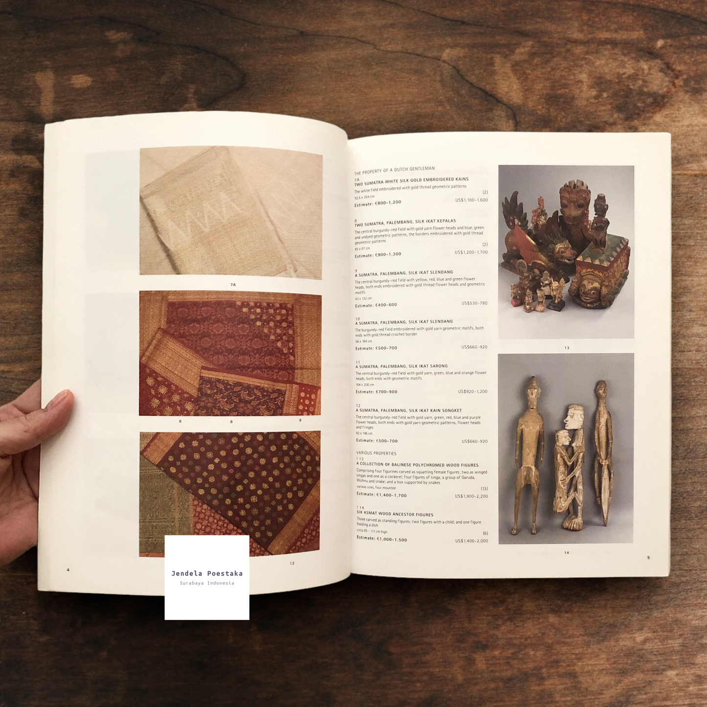 Christie’s Amsterdam: Indonesian Art. Monday, 14 March 2005