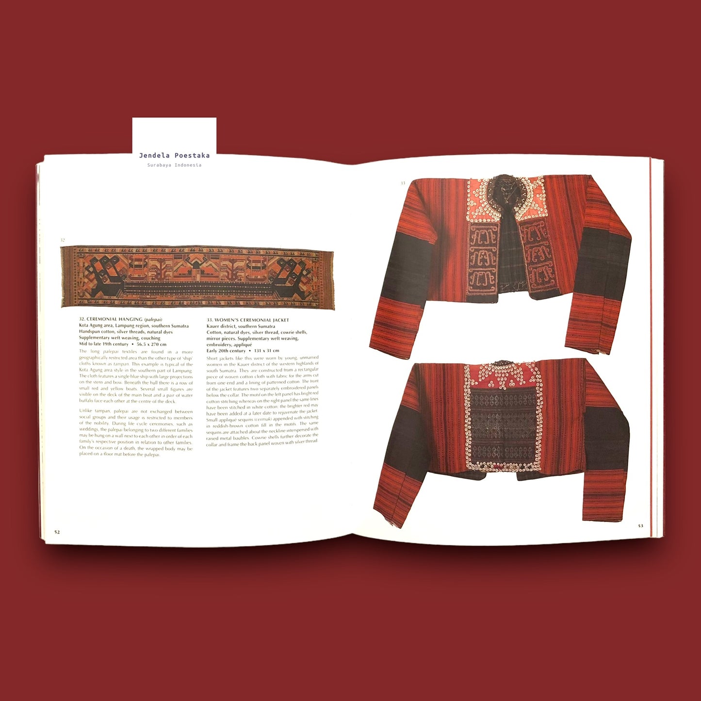 Encounters with Bali - a collector's journey : Indonesian textiles from the collection of Dr. John Yu AC & Dr. George Soutter AM