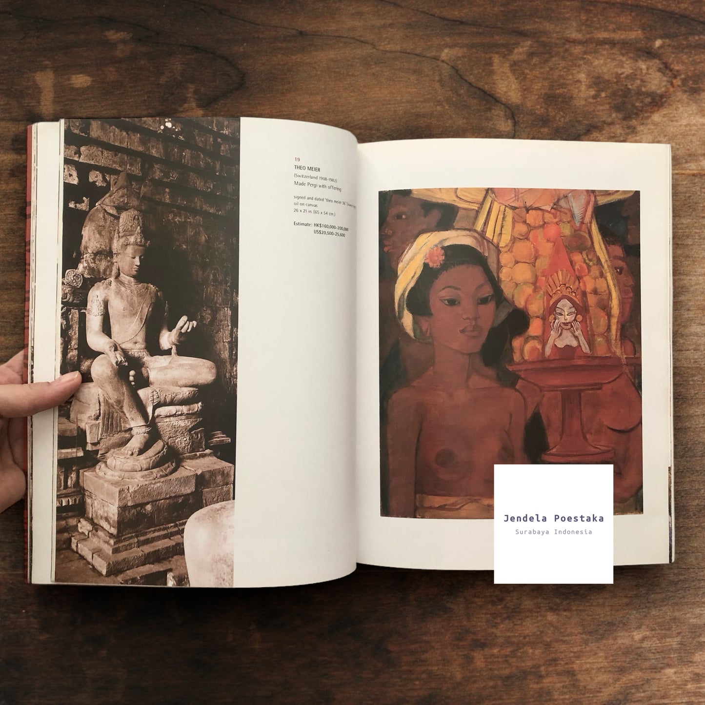 Christie’s Hong Kong: Southeast Asian Pictures. Sunday 26 October 2003