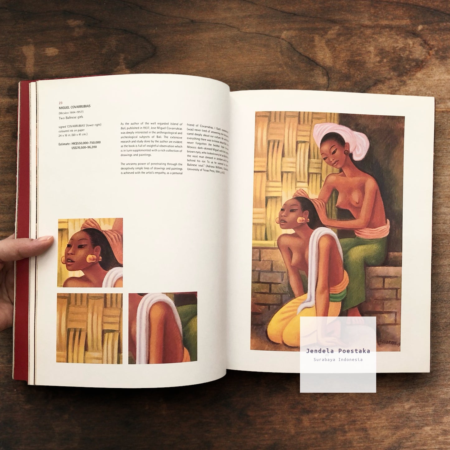 Christie’s Hong Kong: Southeast Asian and 20th Century Indian Pictures. Sunday 27 April 2003