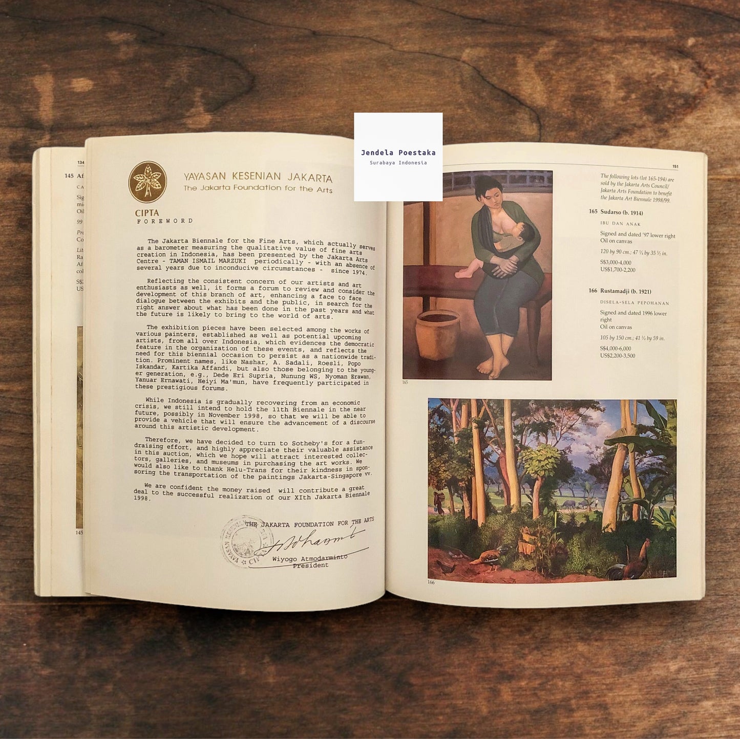 Sotheby’s Singapore: South East Asian Paintings. Saturday 3 October 1998