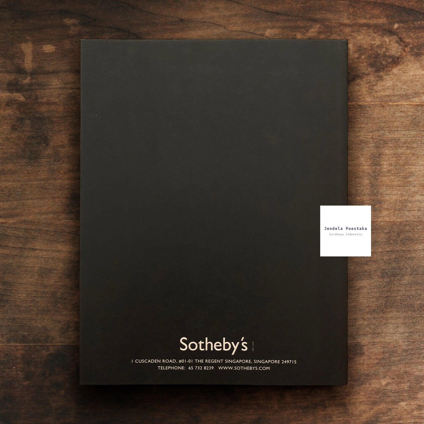 Sotheby’s Singapore: Southeast Asian Paintings. Sunday, 30 September 2001