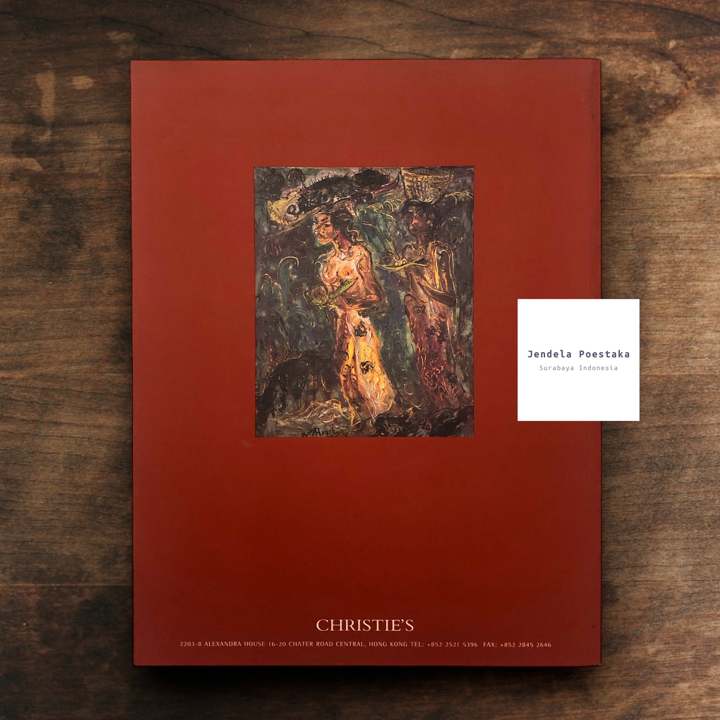 Christie’s Hong Kong: Southeast Asian Pictures. Sunday 26 October 2003