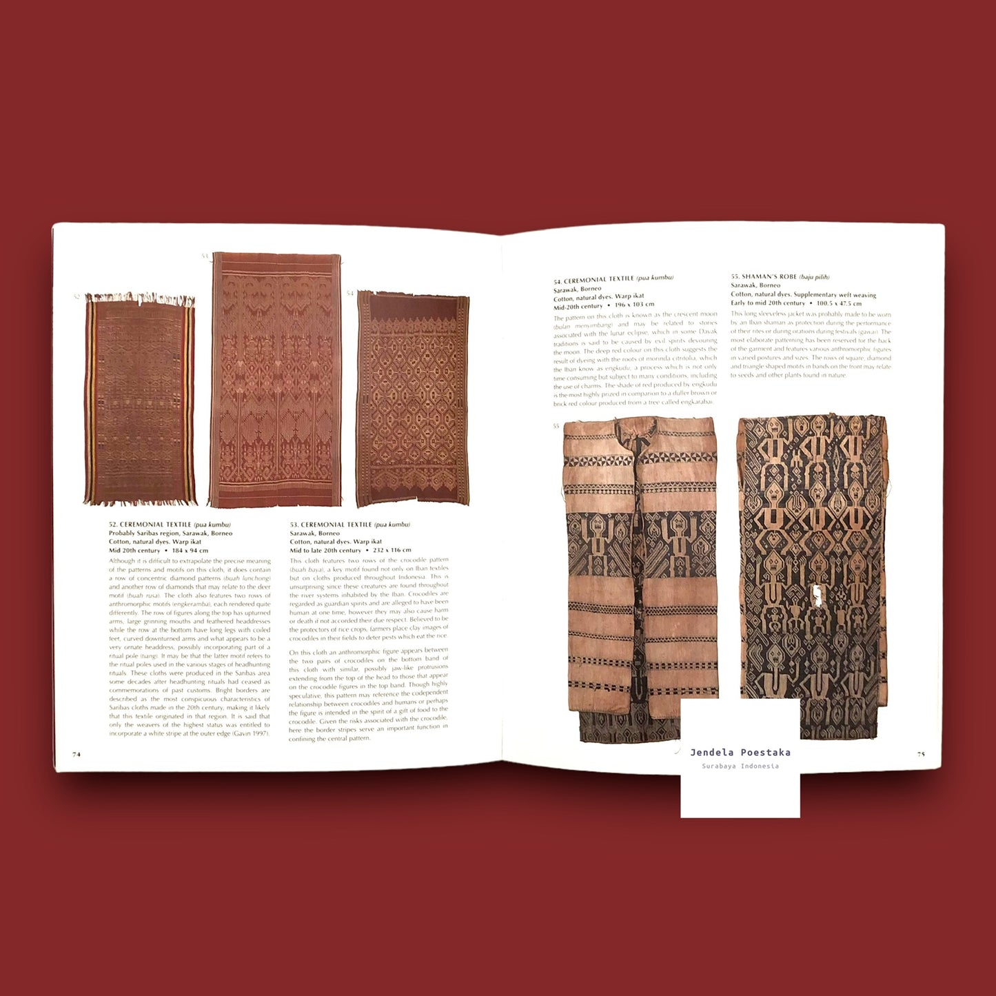 Encounters with Bali - a collector's journey : Indonesian textiles from the collection of Dr. John Yu AC & Dr. George Soutter AM