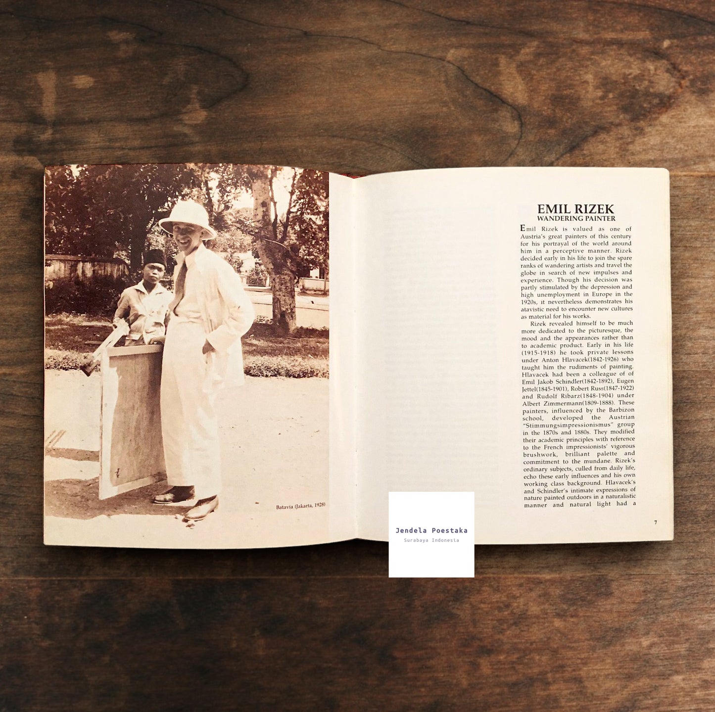EMIL RIZEK: An Austrian Artist In Indonesia (1928-1935) - Limited Edition 1000