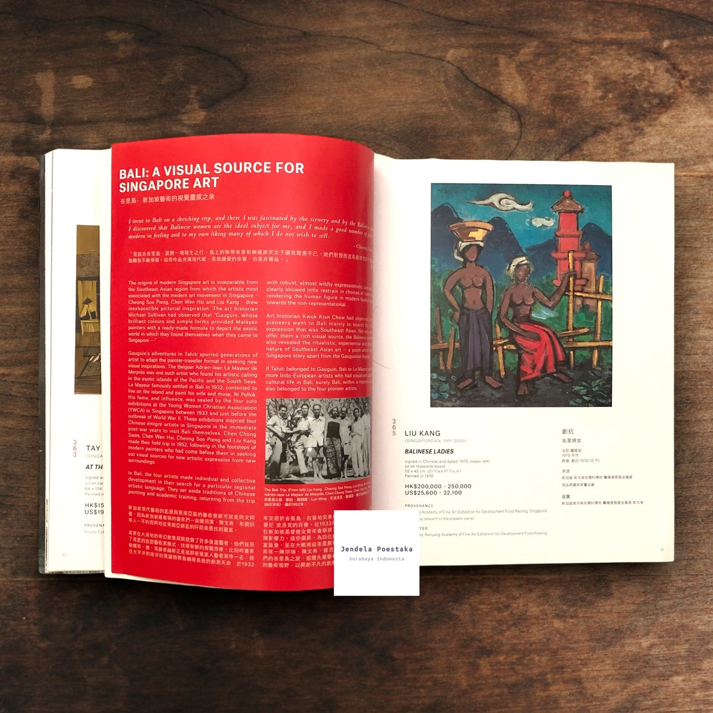 Convergences: A Special Sale of Singapore Art - Christie's Hong Kong