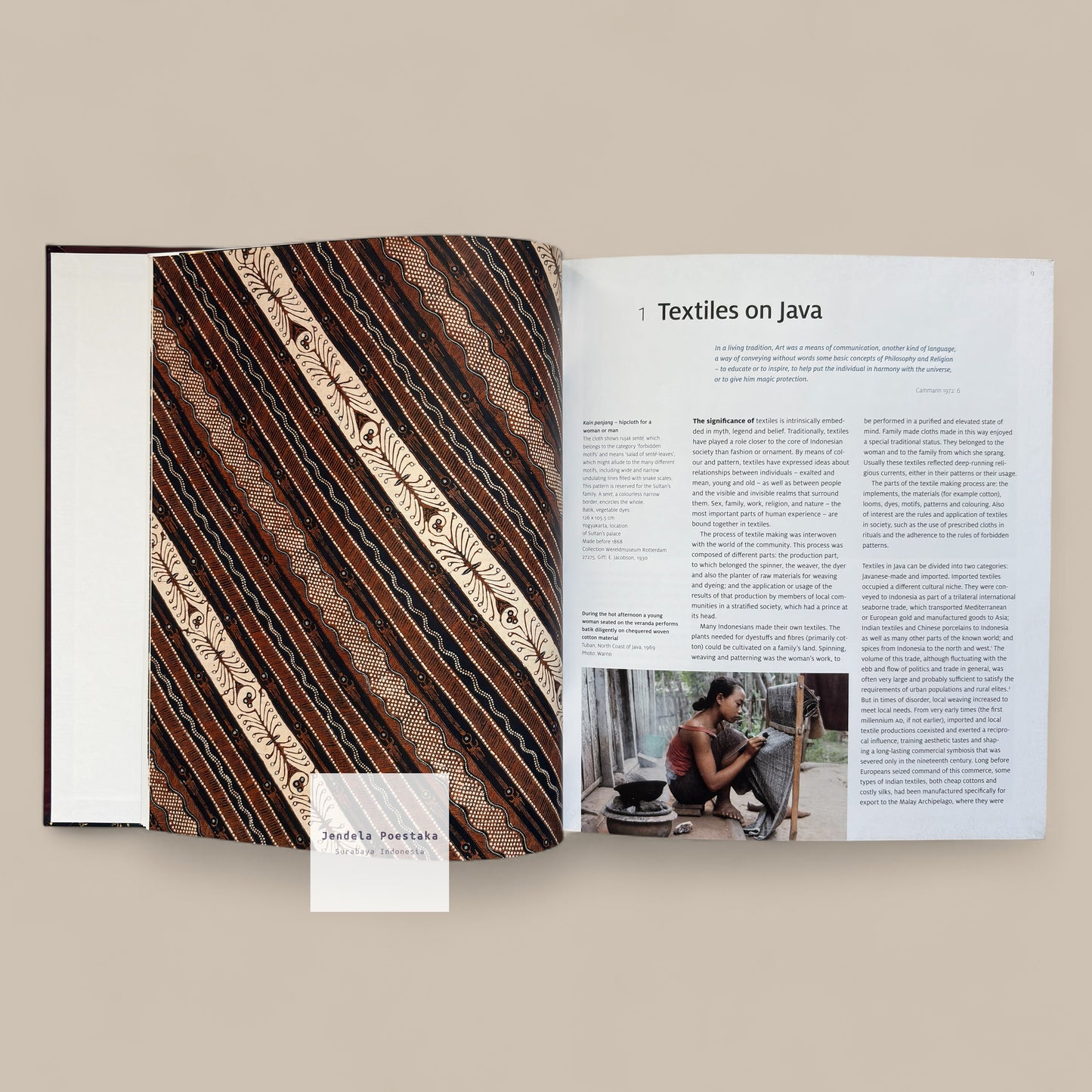Flowers from Universe: Textiles of Java