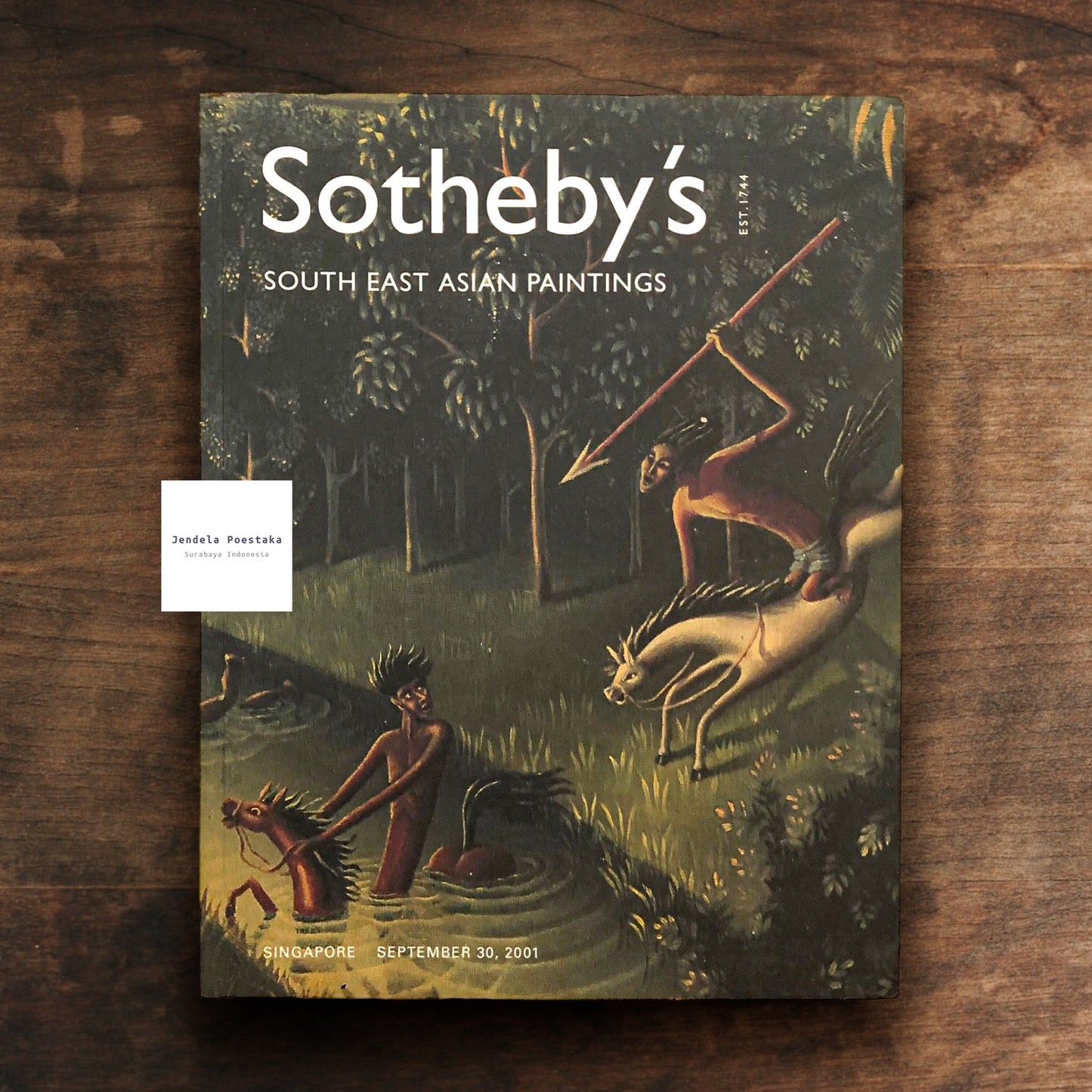 Sotheby’s Singapore: Southeast Asian Paintings. Sunday, 30 September 2001