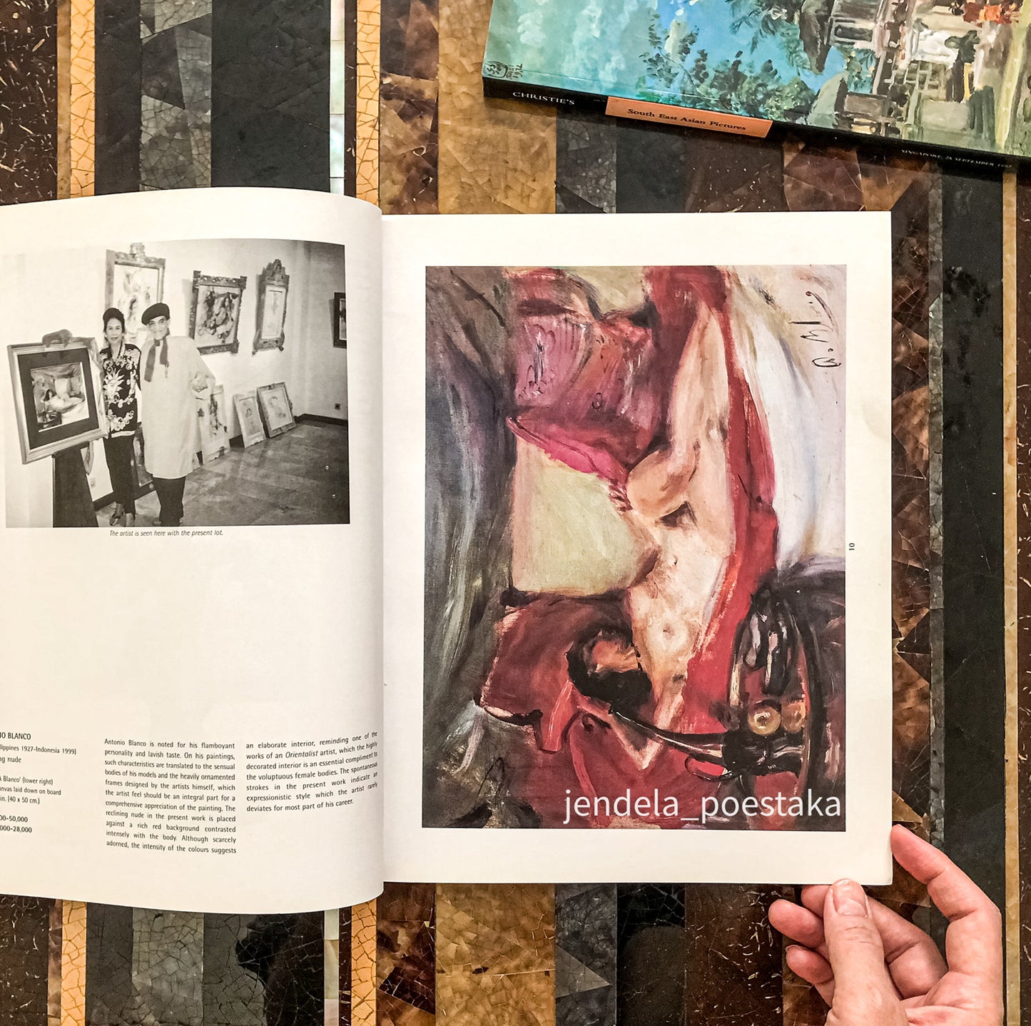 Christie’s Singapore: Southeast Asian Pictures Sunday 1 October 2000