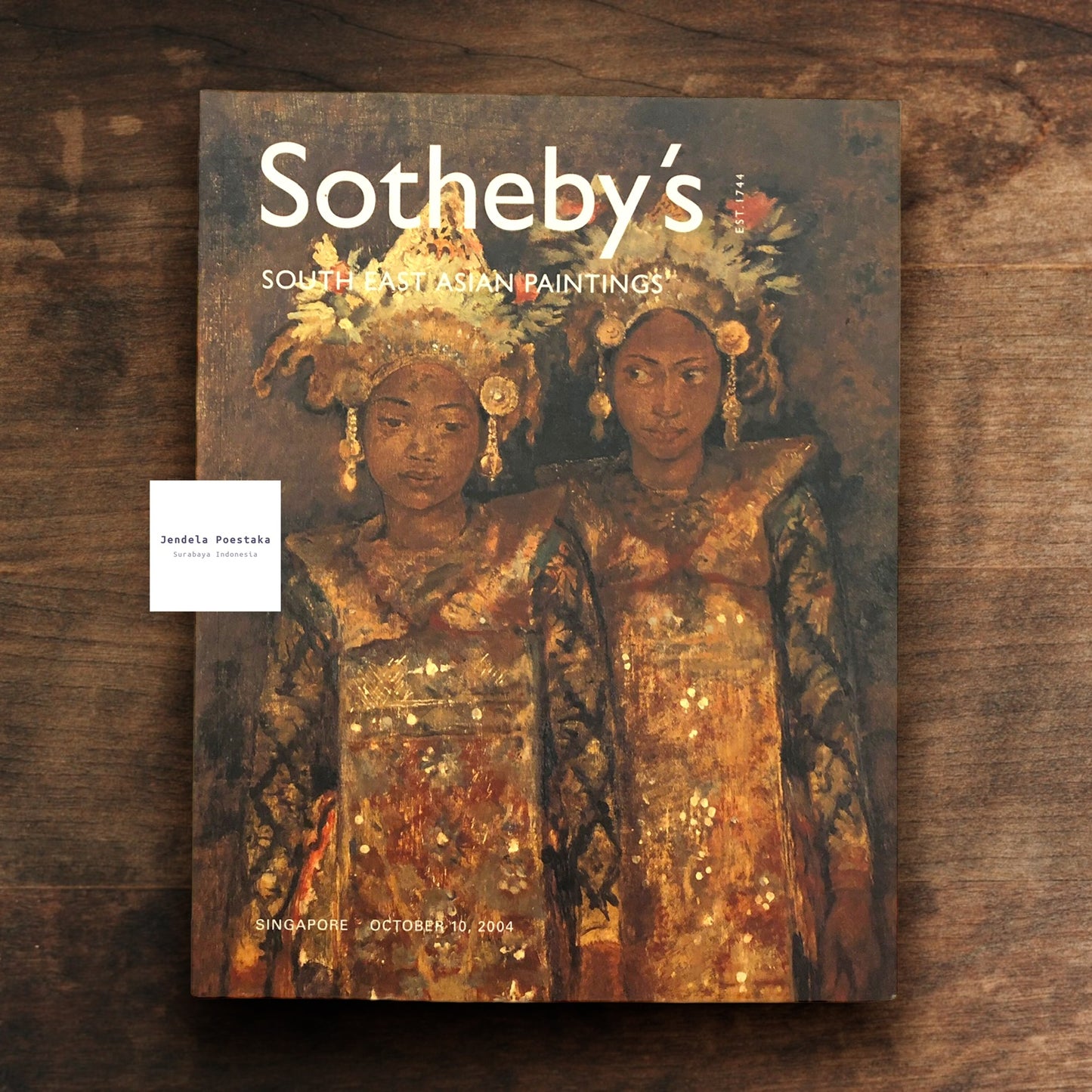 Sotheby’s Singapore: Southeast Asian Paintings. Sunday, 10 October 2004