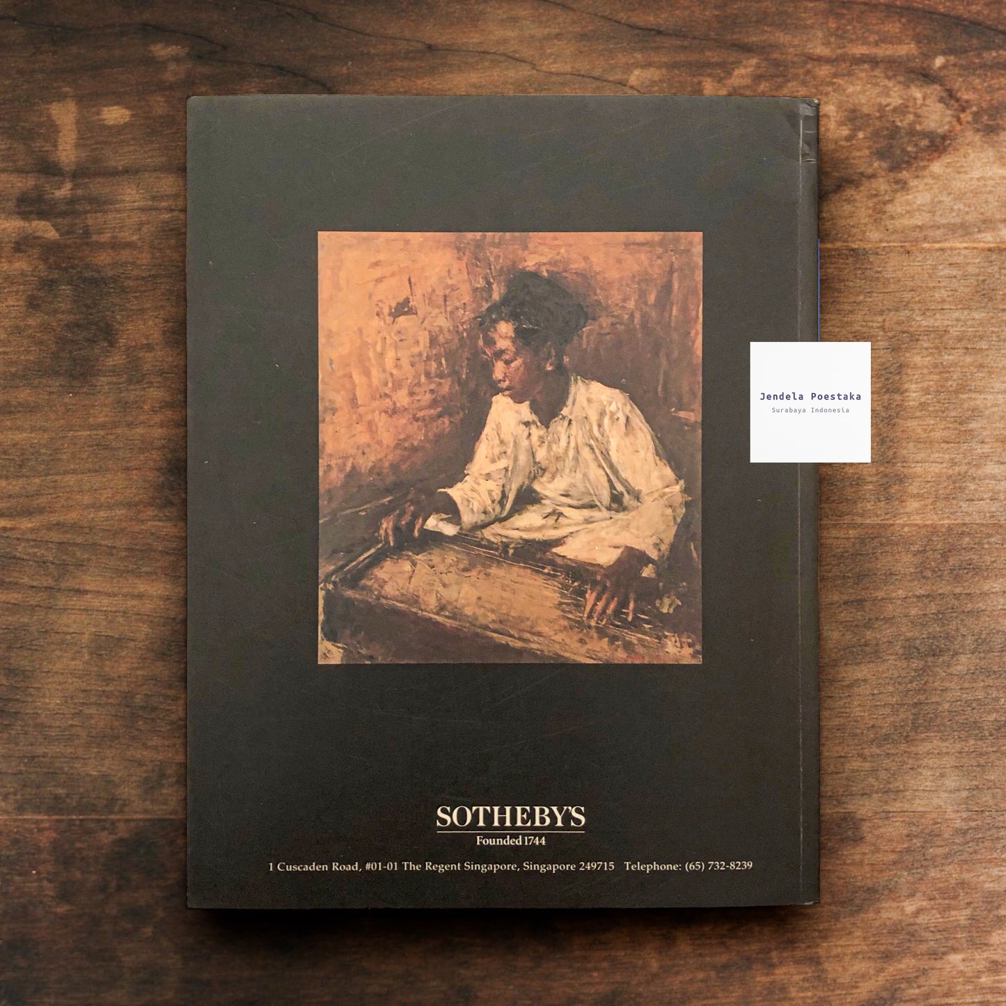 Sotheby’s Singapore: South East Asian Paintings. Saturday 3 October 1998