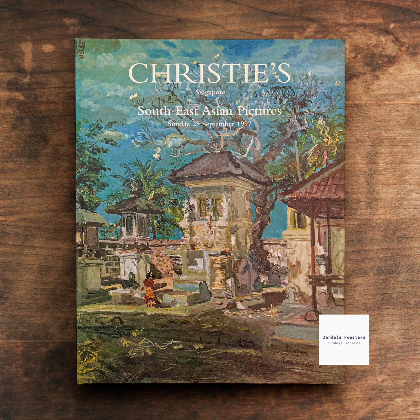 Christie’s Singapore: Southeast Asian Pictures. Sunday 28 September 1997