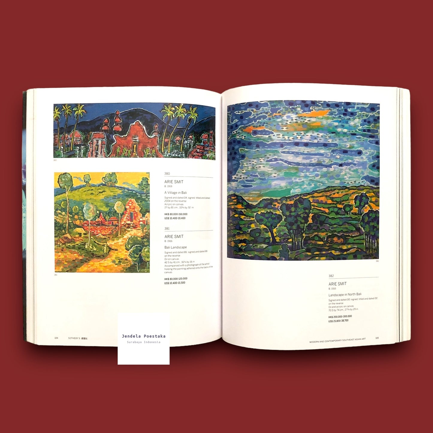 Sotheby’s Modern & Contemporary Southeast Asian Art: Hong Kong 5 April 2015