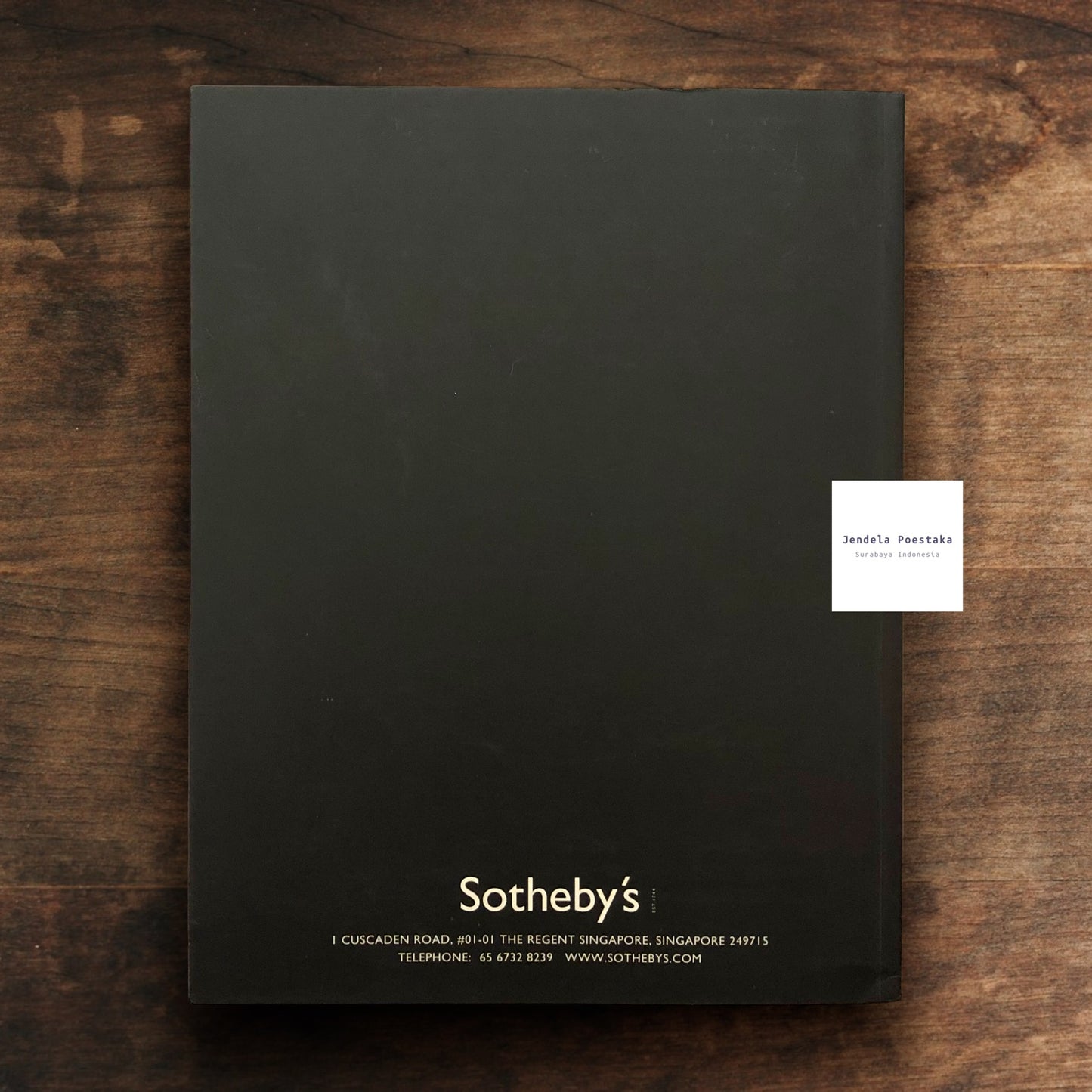 Sotheby’s Singapore: South East Asian Paintings. Sunday 6 October 2002