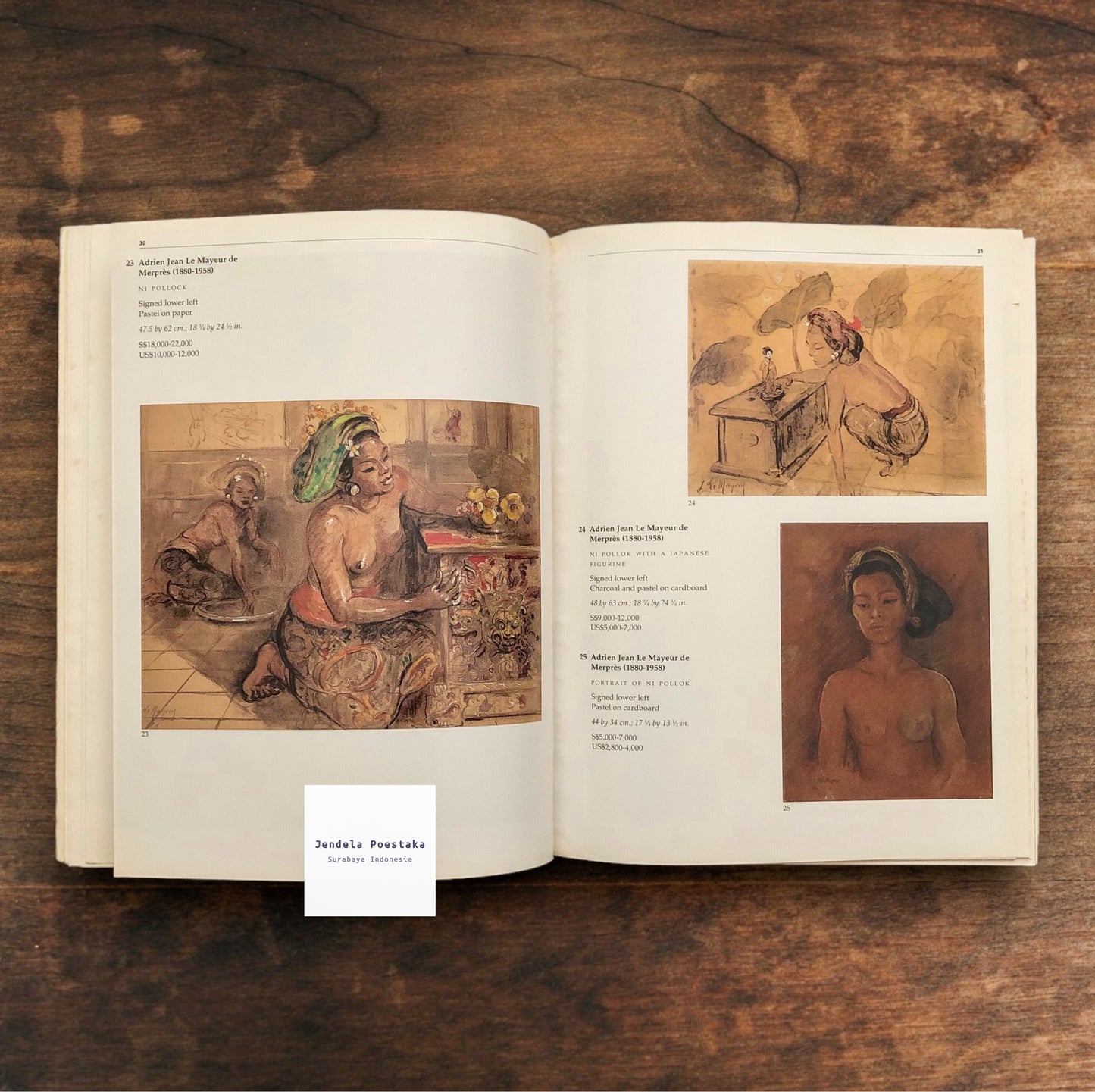 Sotheby’s Singapore: South East Asian Paintings. Saturday 3 October 1998