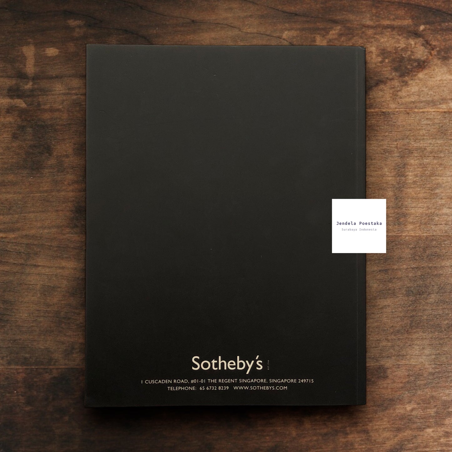 Sotheby’s Singapore: South East Asian Paintings. Sunday 12 October 2003