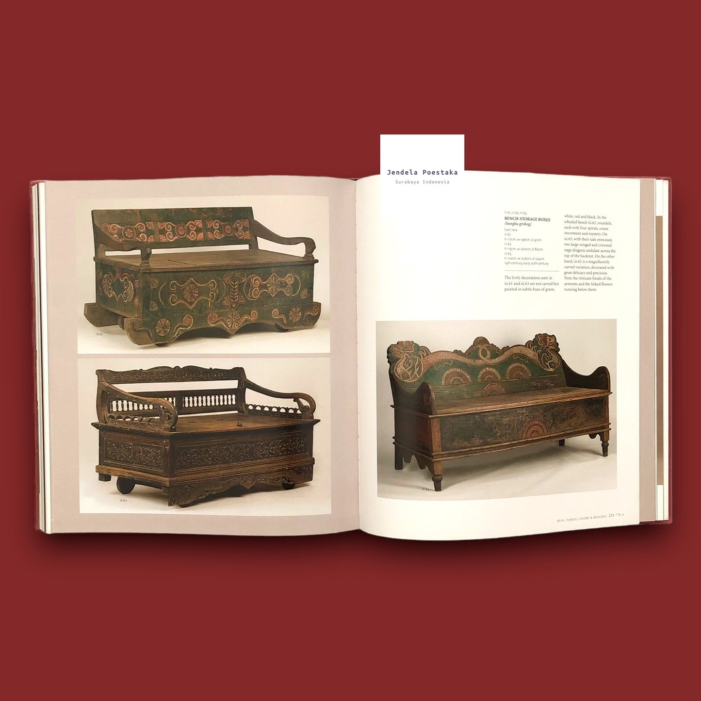 Javanese Antique Furniture And Folk Art: The David B. Smith and James Tirtoprodjo Collection