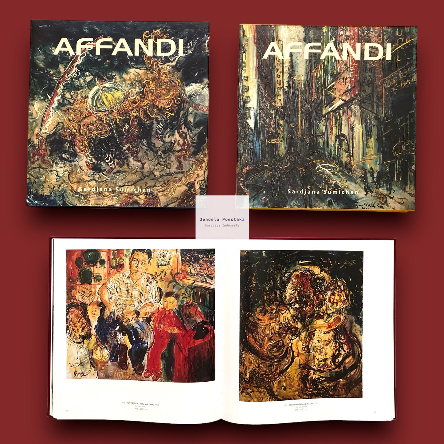 Affandi Volume I, II, III Collector’s Edition