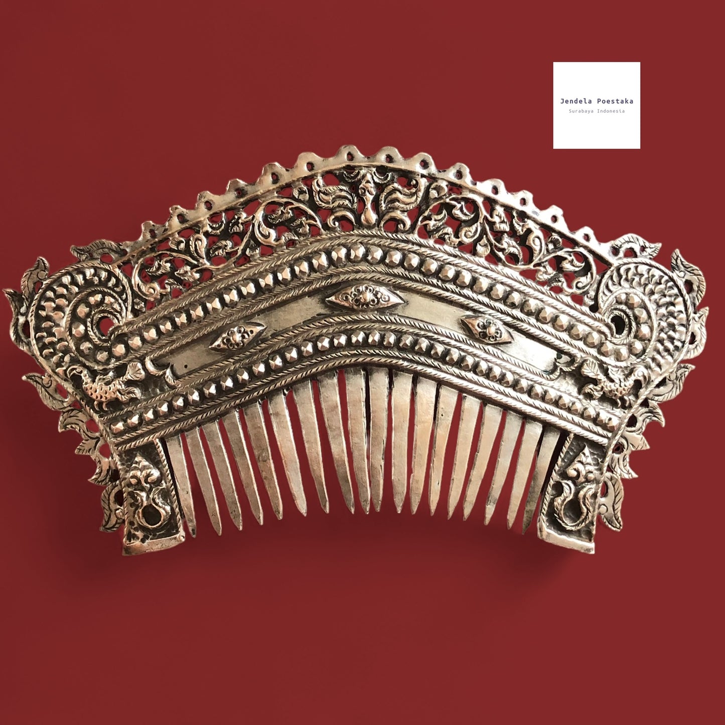 19th Century Ornamental Comb from North Sumatra