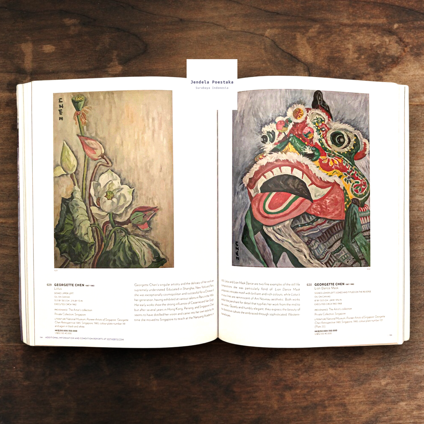 Sotheby’s Hong Kong: Modern and Contemporary Southeast Asian Paintings. Monday 3 October 2011