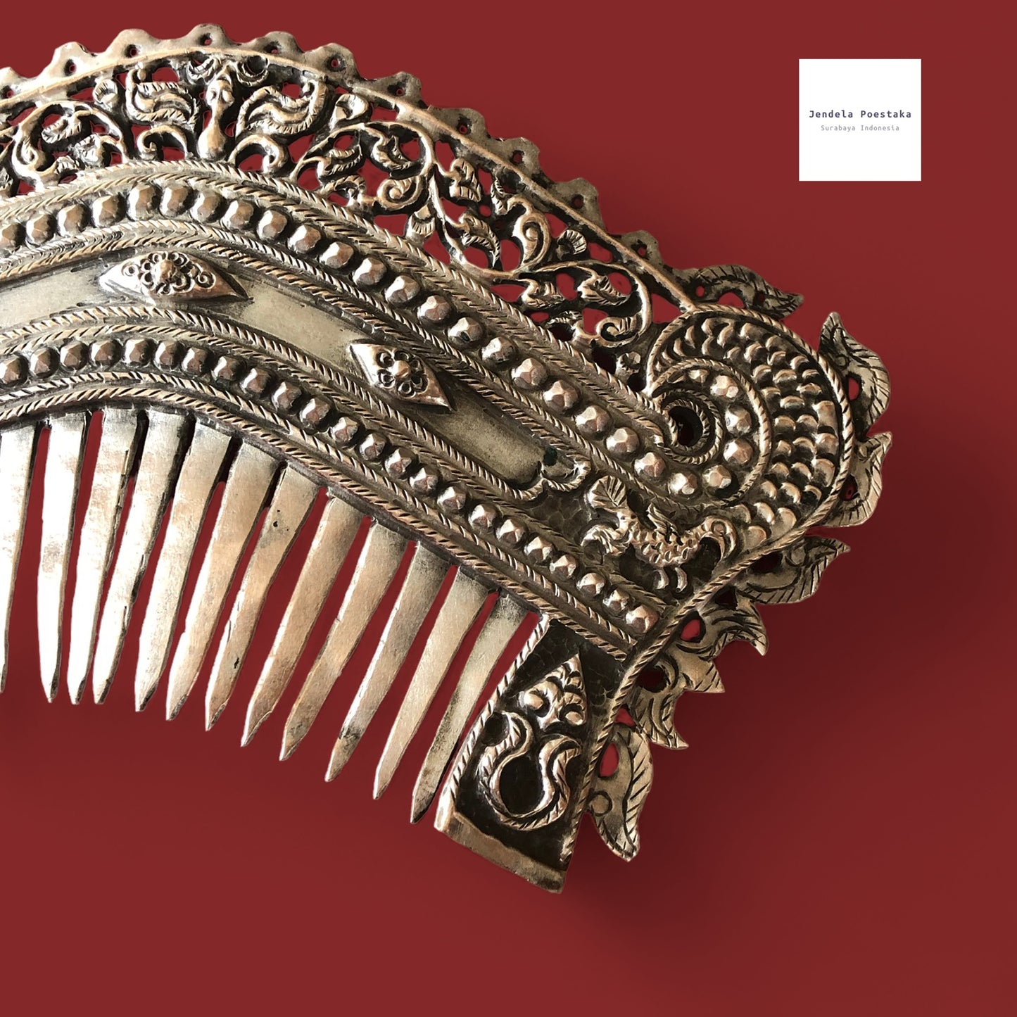 19th Century Ornamental Comb from North Sumatra