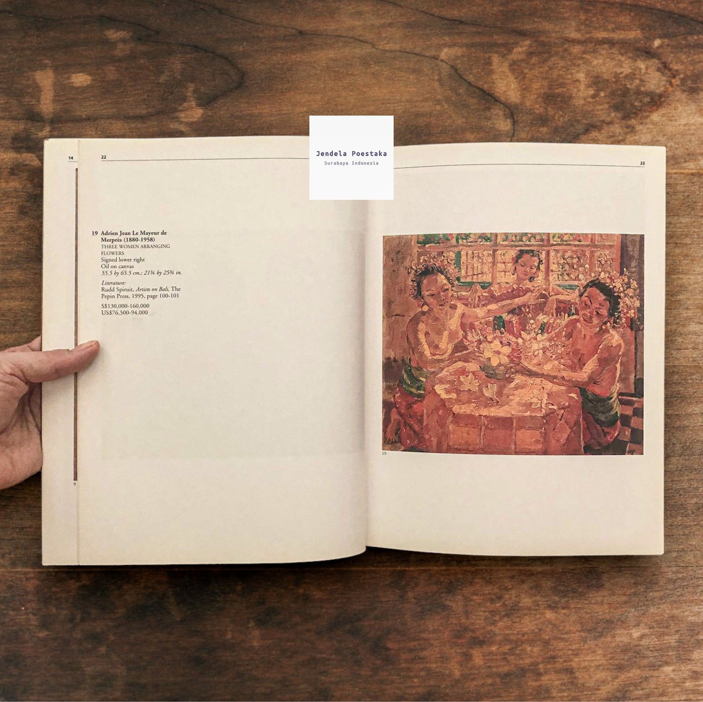 Sotheby’s Singapore: South East Asian Paintings. Sunday 3 October 1999