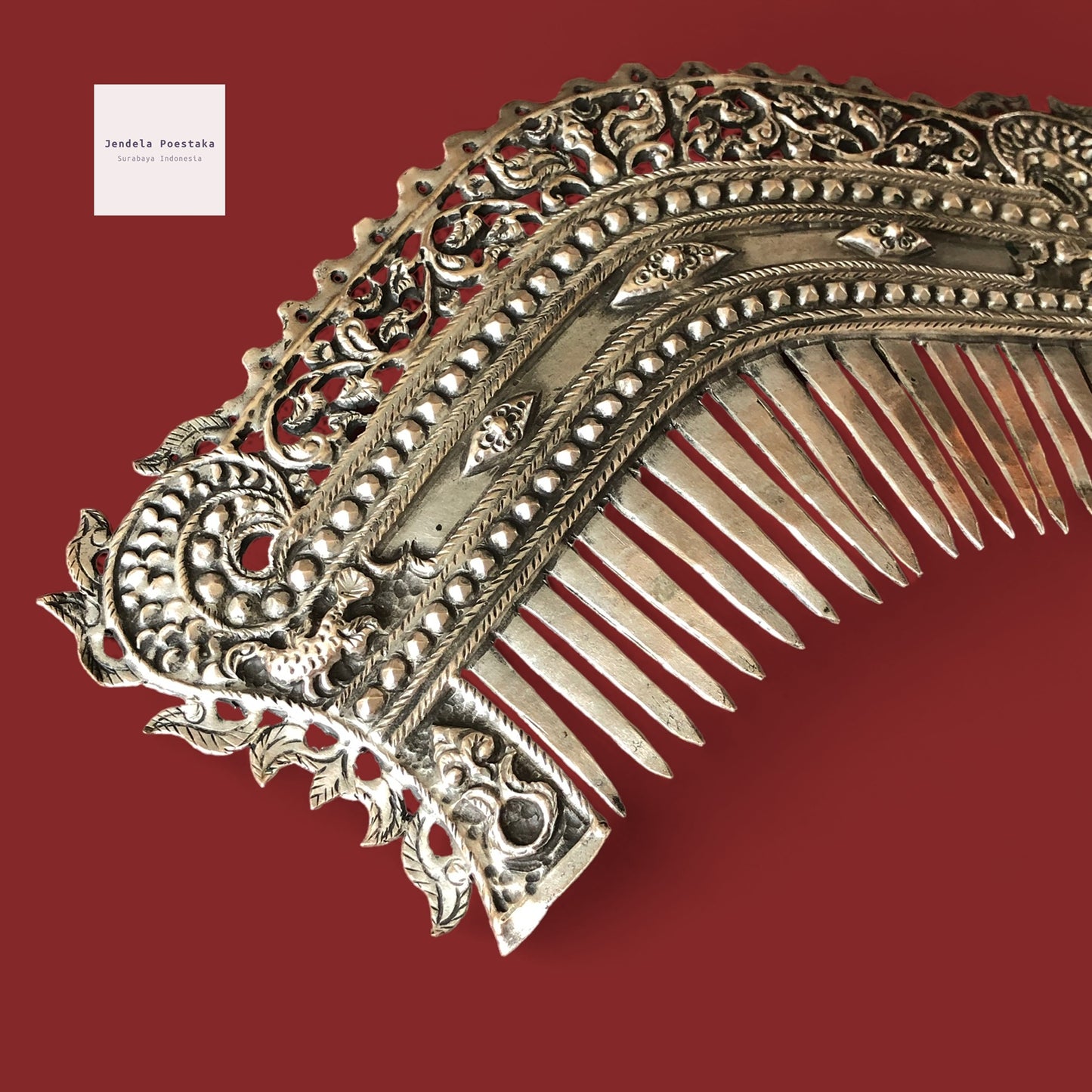 19th Century Ornamental Comb from North Sumatra