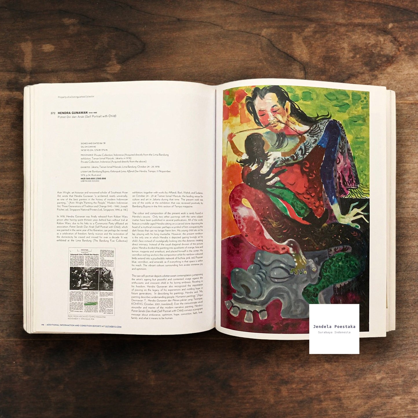 Sotheby’s Hong Kong: Modern and Contemporary Southeast Asian Paintings. Monday 2 April 2012