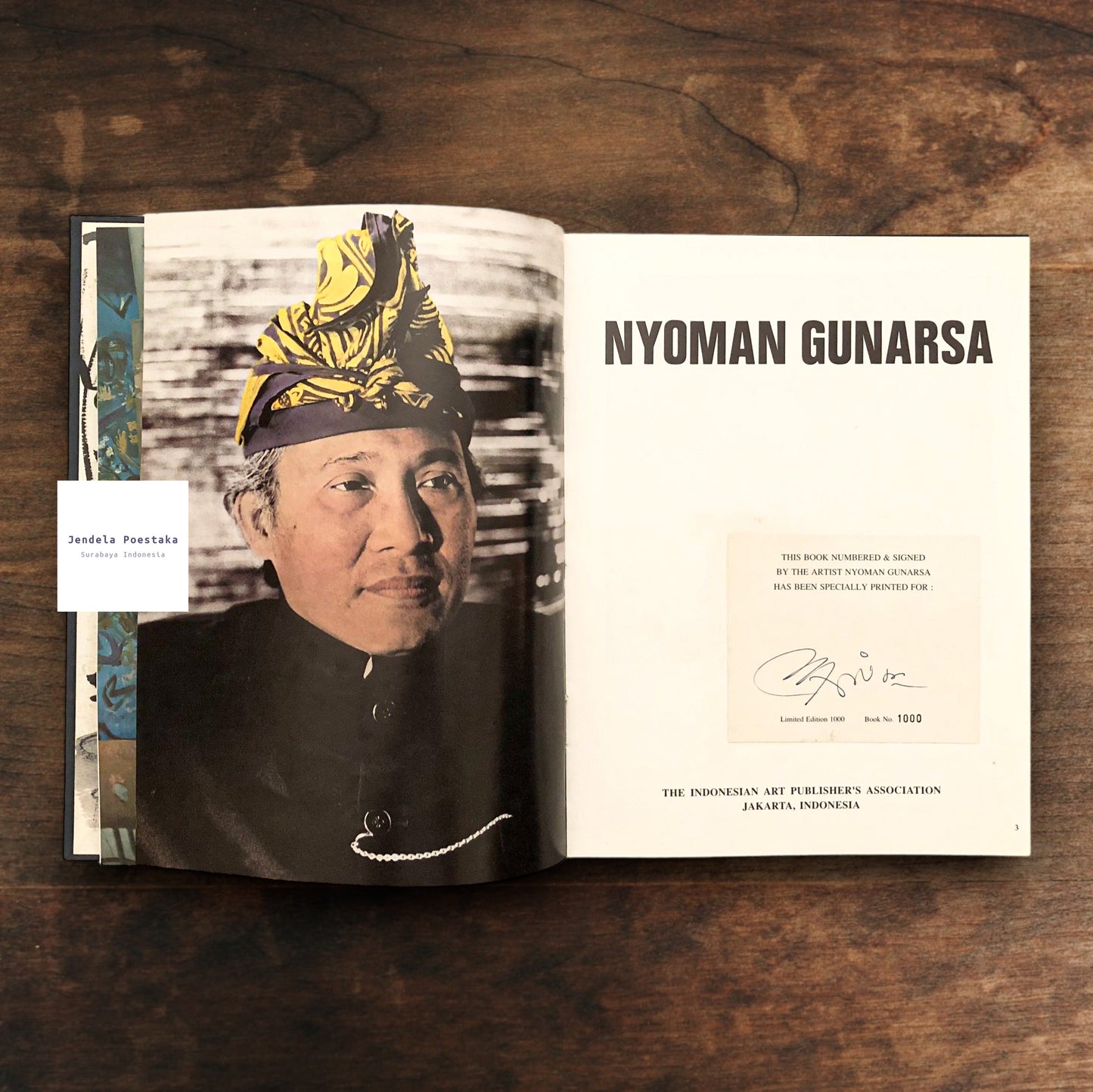 Nyoman Gunarsa - Limited Edition of 1000 copies