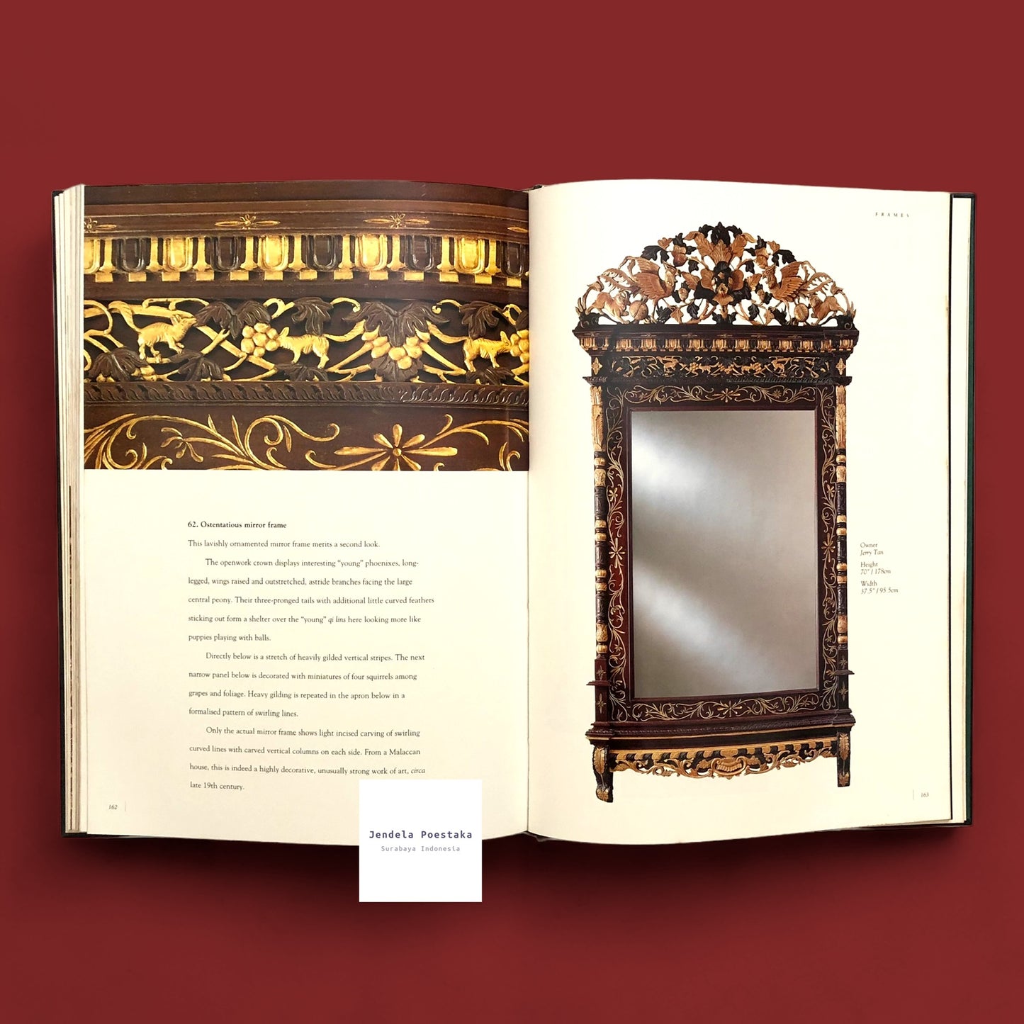 Brown & Gold: Peranakan Furniture from the Late 19th Century to the mid 20th Century