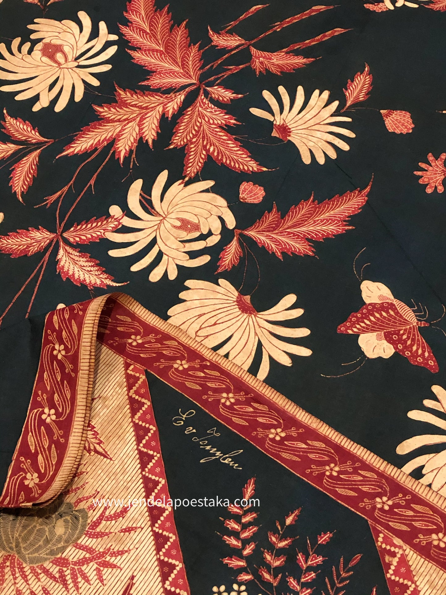 Kain Sarong Batik Tulis Eliza van Zuylen Pekalongan