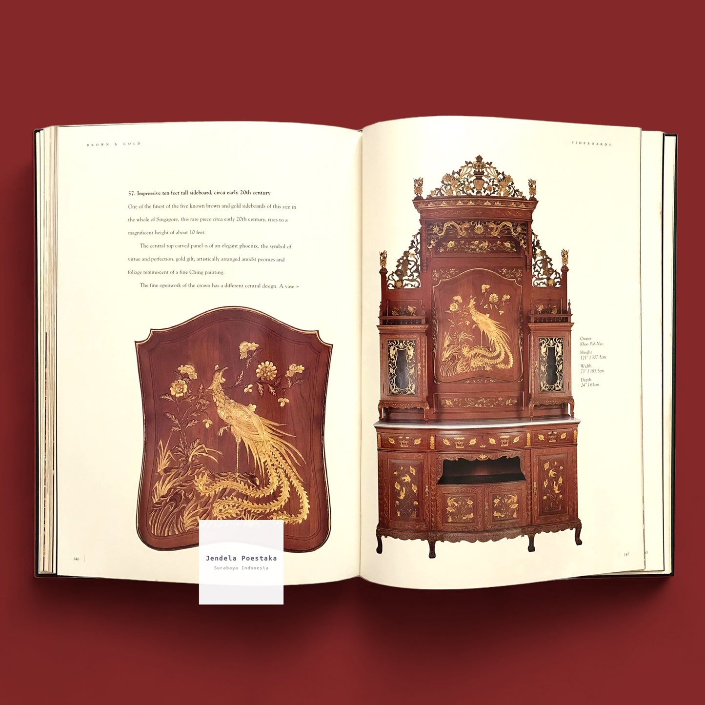 Brown & Gold: Peranakan Furniture from the Late 19th Century to the mid 20th Century